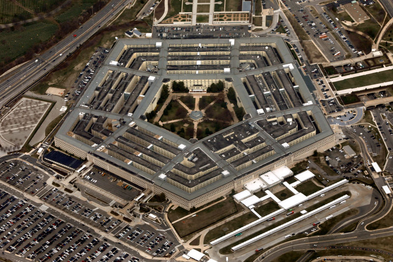 © Reuters. Visão aérea do Pentágono, em Washington
