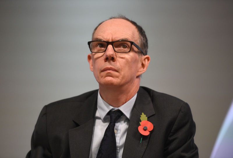 © Reuters. Bank of England Deputy Governor for Markets and Banking, Dave Ramsden attends a Bank of England news conference, in the City of London