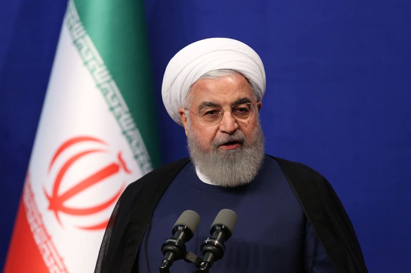 © Reuters. موقع رسمي: روحاني يقول أمريكا يجب أن تعود دولة طبيعية للحوار معها