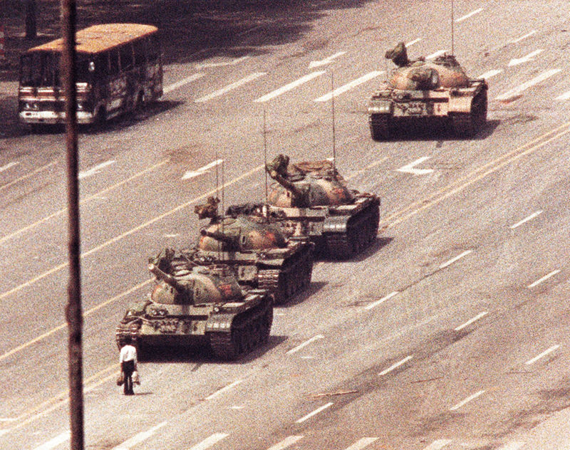 © Reuters. En vísperas del 30 aniversario de las protestas de Tiananmén, Taiwán insta a China a "arrepentirse"