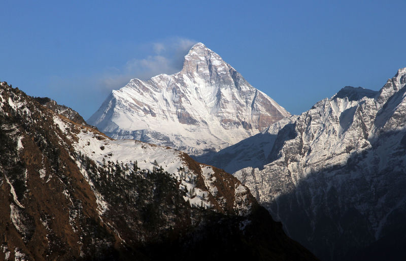 © Reuters. Monte Nanda Devi, no Himalaia