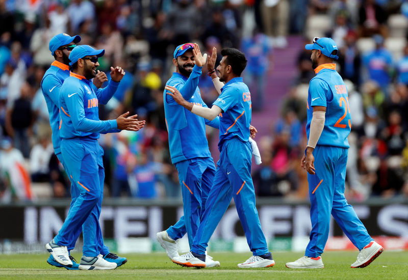 © Reuters. ICC Cricket World Cup - South Africa v India