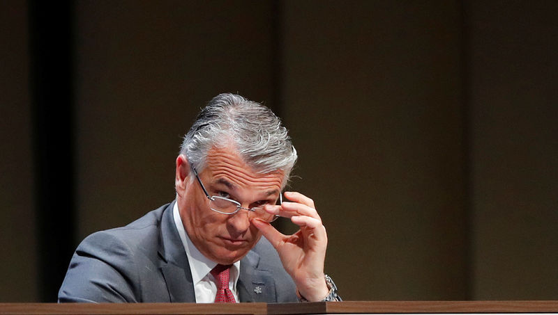 © Reuters. CEO Ermotti of Swiss bank UBS attends the annual shareholder meeting in Basel