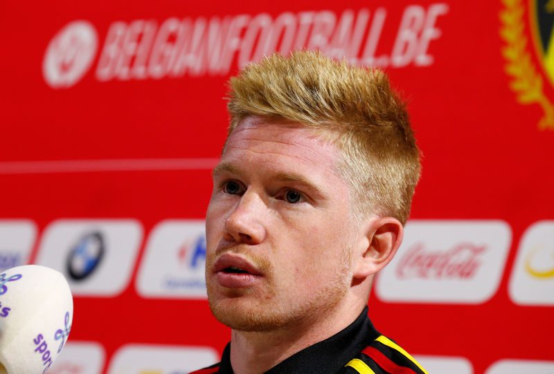 © Reuters. Euro 2020 Qualifier - Belgium Press Conference