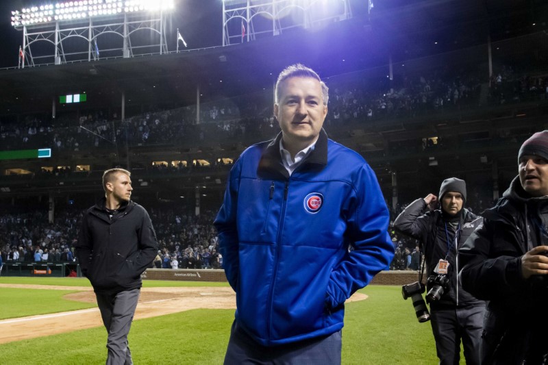 © Reuters. FILE PHOTO: MLB: Philadelphia Phillies at Chicago Cubs