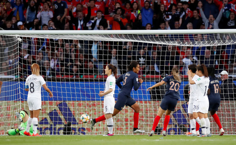 © Reuters. Women's World Cup - Group A - France v Korea Republic