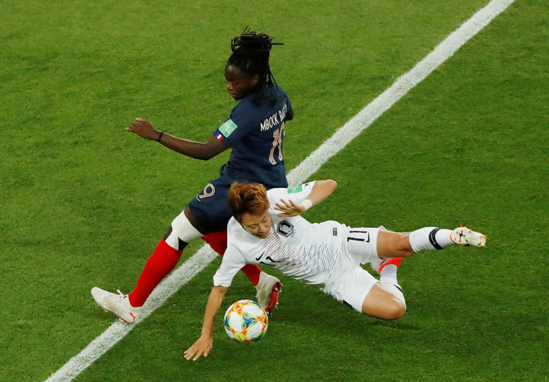 © Reuters. Women's World Cup - Group A - France v Korea Republic