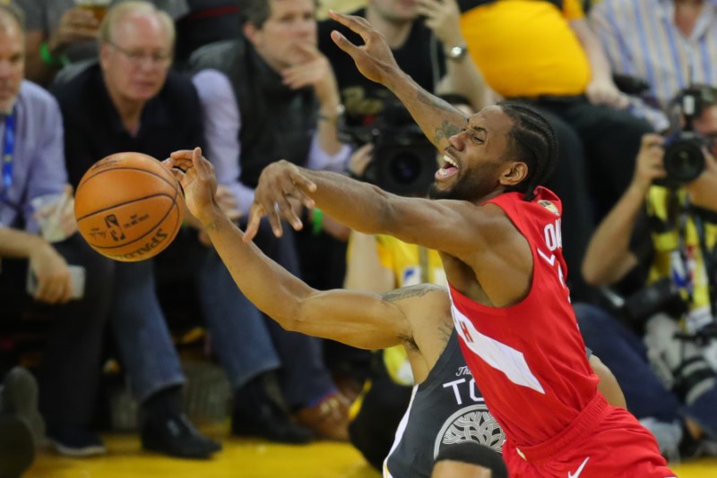 © Reuters. NBA: Finals-Toronto Raptors at Golden State Warriors