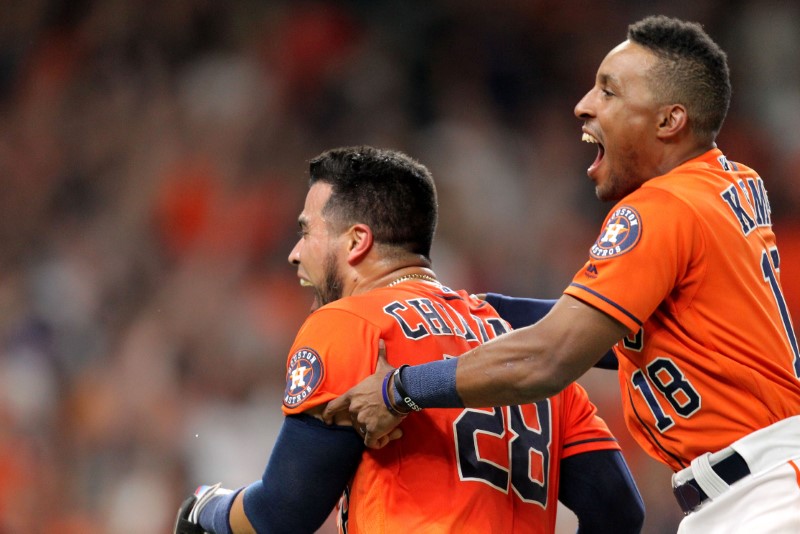 © Reuters. MLB: Baltimore Orioles at Houston Astros