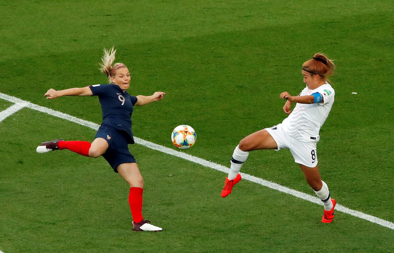 © Reuters. Women's World Cup - Group A - France v Korea Republic