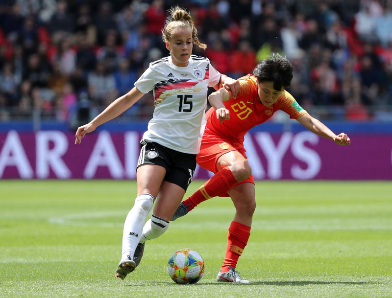 © Reuters. Women's World Cup - Group B - Germany v China