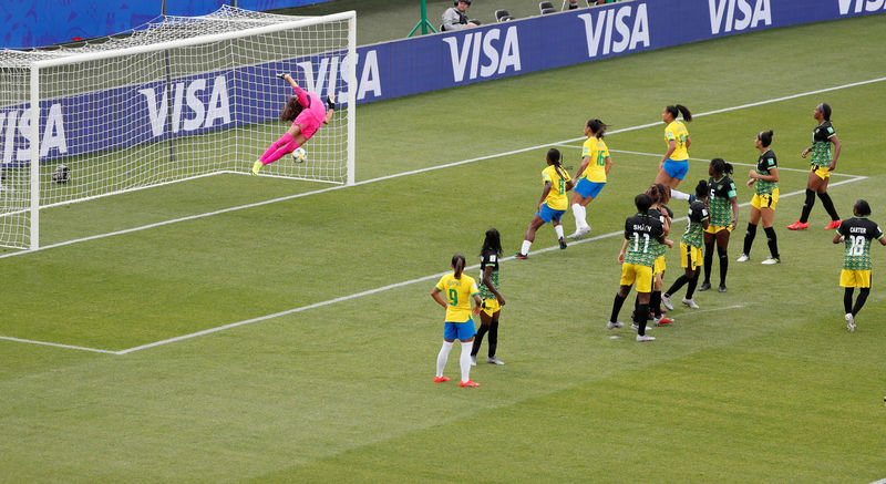 © Reuters. Women's World Cup - Group C - Brazil v Jamaica