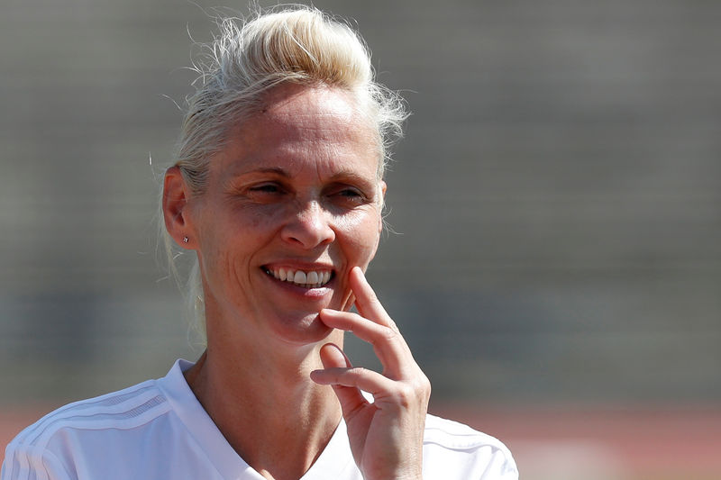 © Reuters. FILE PHOTO: Women's World Cup - Scotland Training