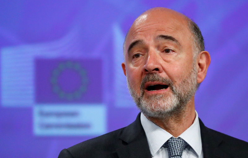 © Reuters. Comissário da União Europeia para Assuntos Econômicos, Pierre Moscovici