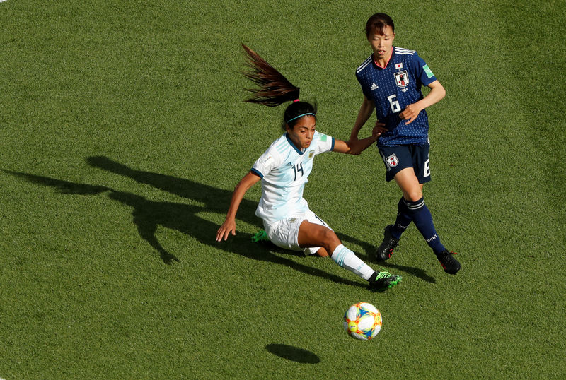 © Reuters. Women's World Cup - Group D - Argentina v Japan