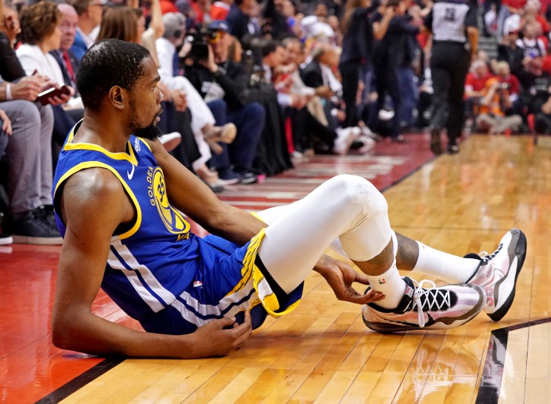 © Reuters. NBA: Finals-Golden State Warriors at Toronto Raptors