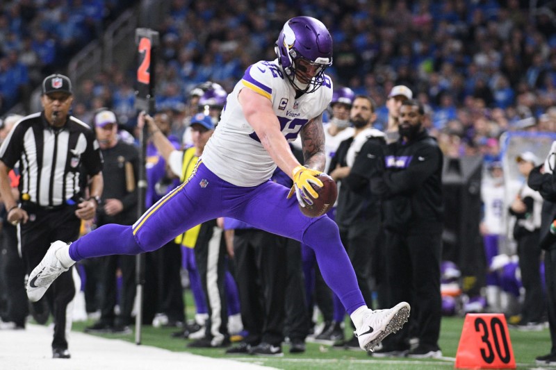 © Reuters. FILE PHOTO: NFL: Minnesota Vikings at Detroit Lions