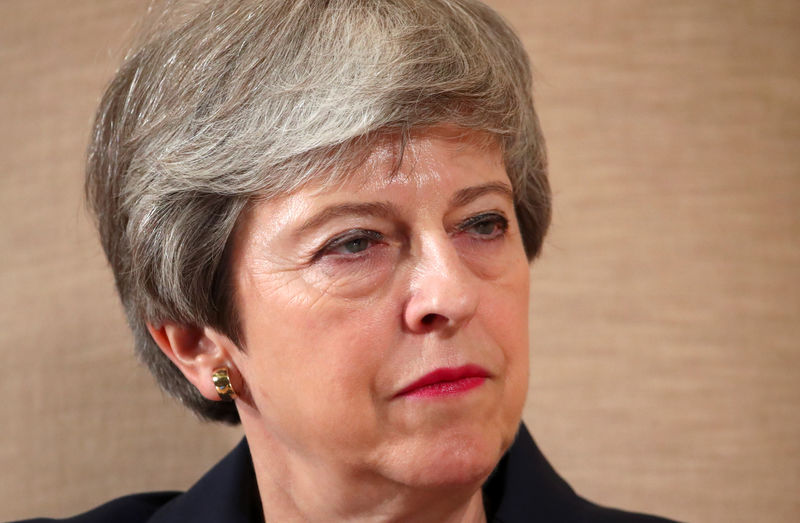 © Reuters. La primera ministra británica, Theresa May, asiste a la conferencia anual de la Organización Internacional del Trabajo en Ginebra