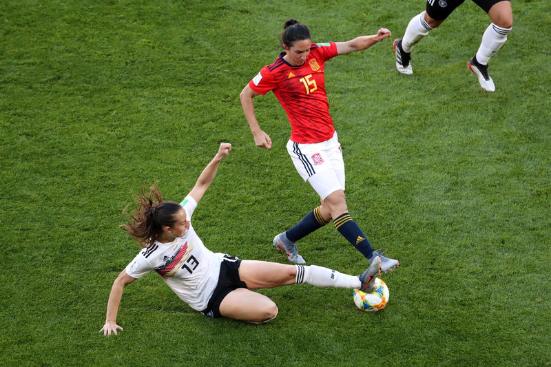 © Reuters. Women's World Cup - Group B - Germany v Spain