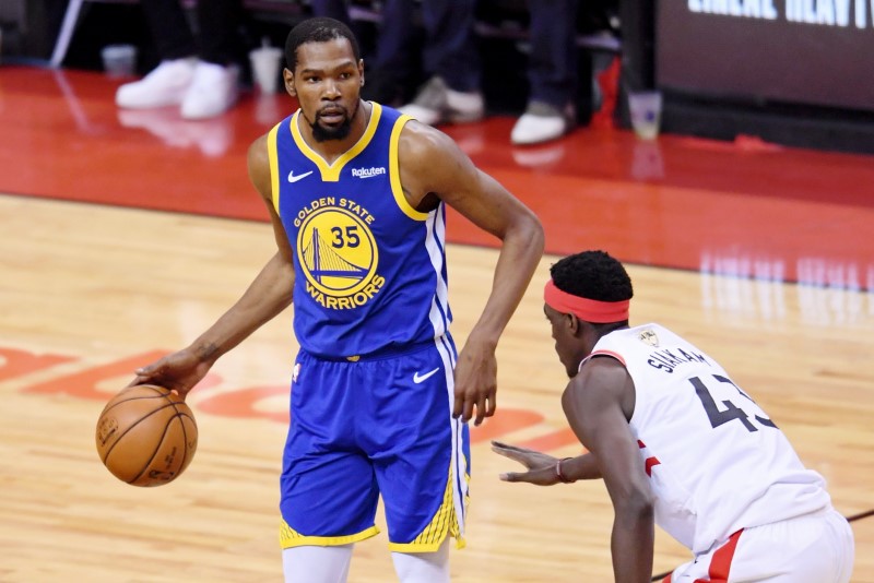 © Reuters. NBA: Finals-Golden State Warriors at Toronto Raptors