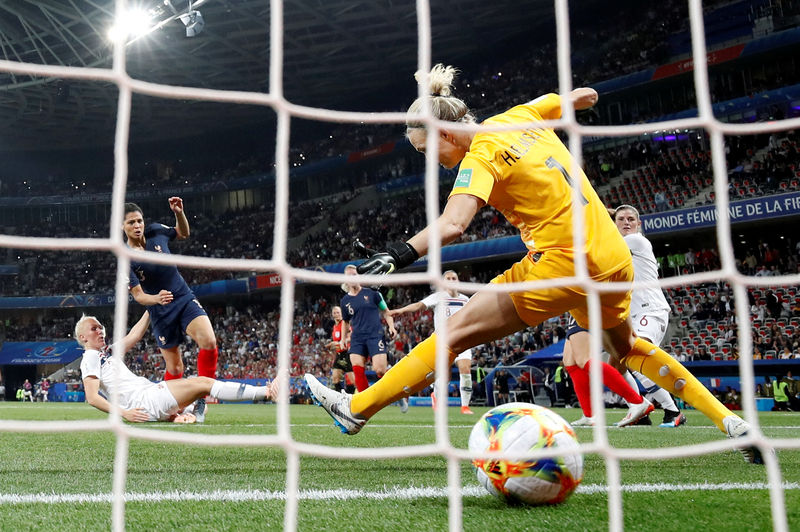 © Reuters. Women's World Cup - Group A - France v Norway