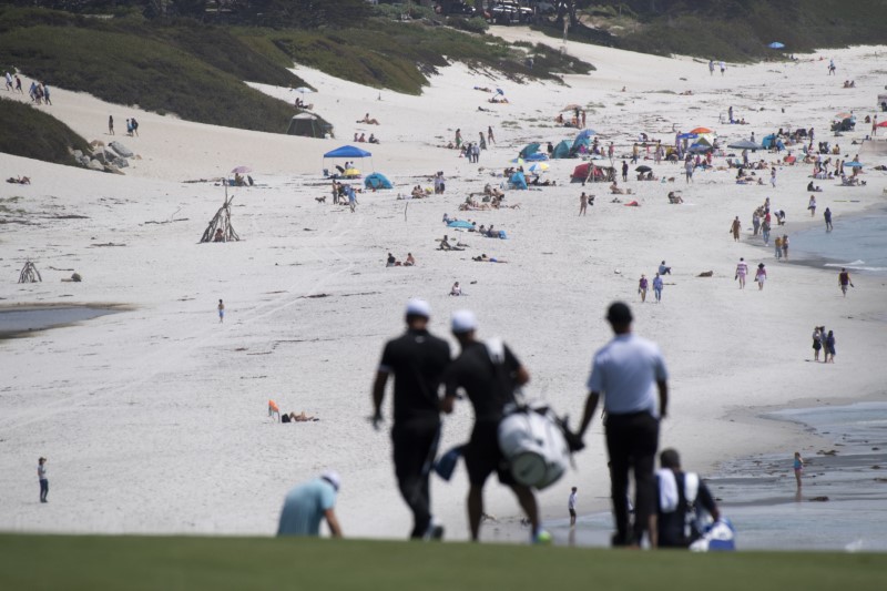 © Reuters. PGA: U.S. Open - Practice Round