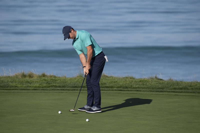 © Reuters. FILE PHOTO: PGA: U.S. Open - Practice Round