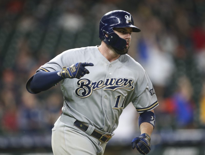 © Reuters. MLB: Milwaukee Brewers at Houston Astros