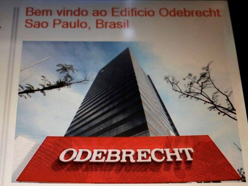 © Reuters. Logo da Odebrecht