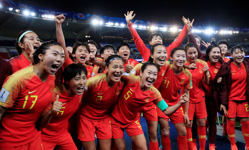 © Reuters. Women's World Cup - Group B - South Africa v China