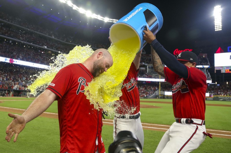 © Reuters. MLB: Philadelphia Phillies at Atlanta Braves