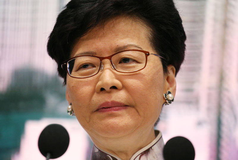 © Reuters. Líder de Hong Kong, Carrie Lam