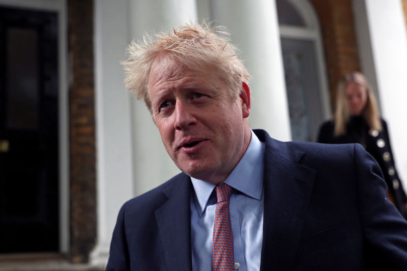 © Reuters. Candidato a premiê britânico, Boris Johnson