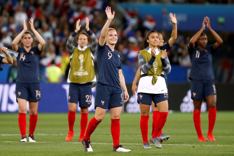 © Reuters. FILE PHOTO: Women's World Cup - Group A - France v Norway