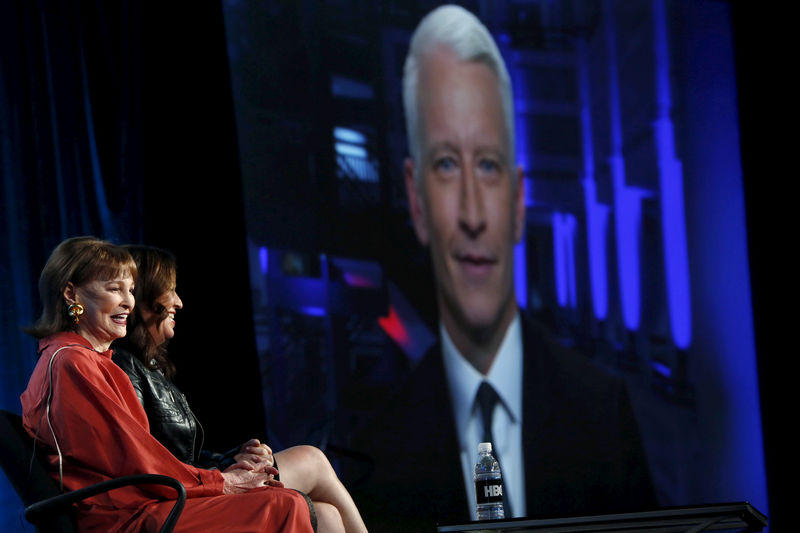 © Reuters. FILE PHOTO: Vanderbilt speaks at a panel for the HBO documentary "Nothing Left Unsaid" during the Television Critics Association Cable Winter Press Tour in Pasadena