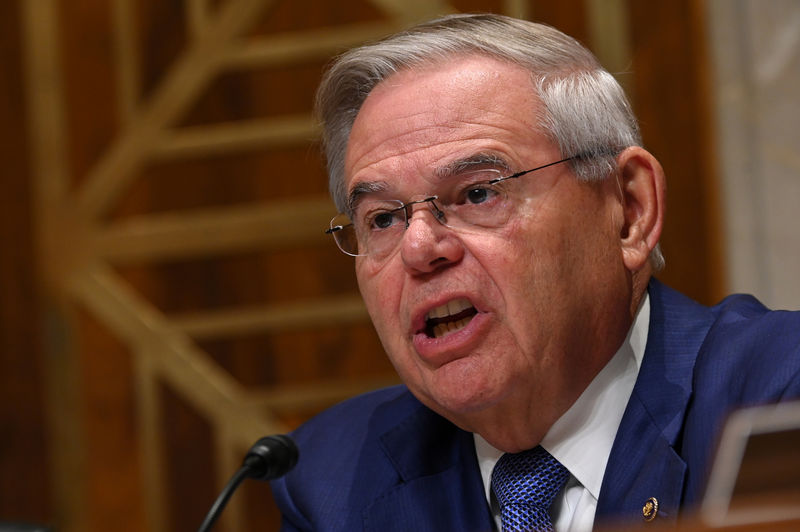 © Reuters. Senador norte-americano Bob Menendez