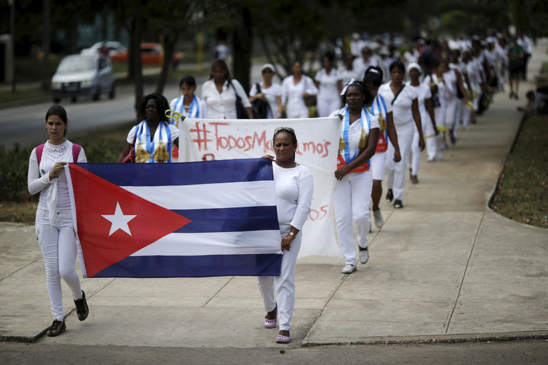 © Reuters. Grupo dissidente cubano 