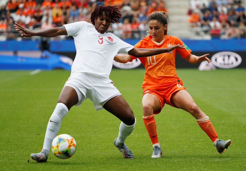 © Reuters. Women's World Cup - Group E - Netherlands v Canada