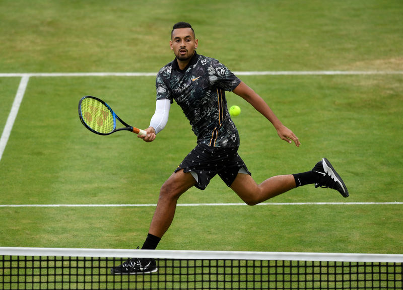 Kyrgios Fined 17 500 For Queen S Club Rants By Reuters - 