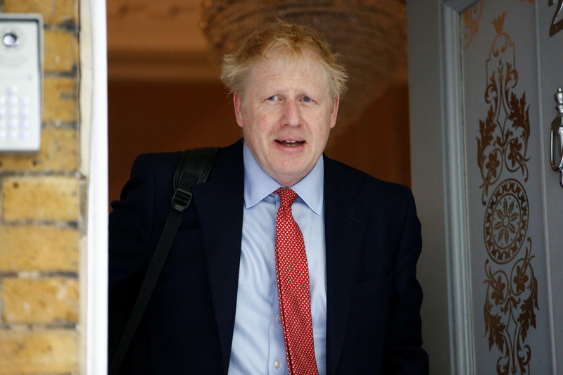 © Reuters. استدعاء الشرطة لمنزل بوريس جونسون المرشح لرئاسة وزراء بريطانيا بسبب شجار