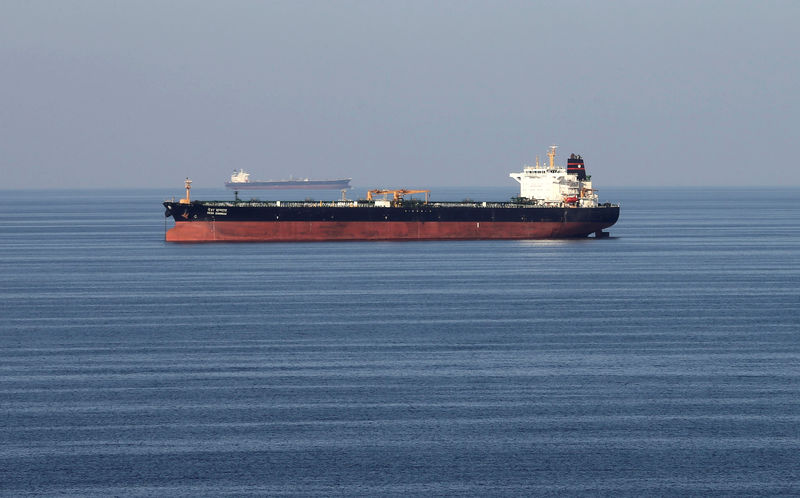 © Reuters. Navio petroleiro no Estreito de Ormuz
