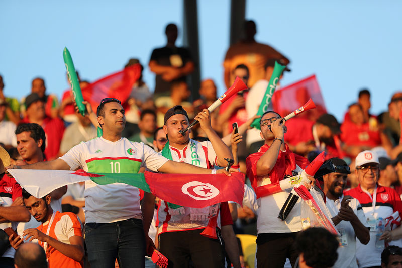 © Reuters. Africa Cup of Nations 2019 - Group E - Tunisia v Angola