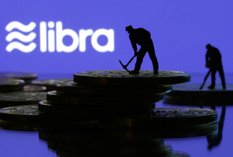 © Reuters. Libra logo in illustration picture