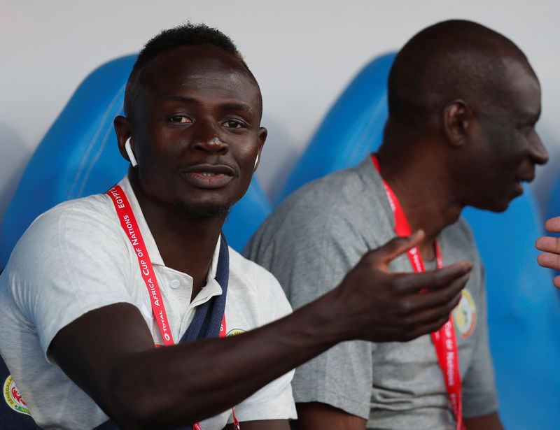 © Reuters. Africa Cup of Nations 2019 - Group C - Senegal v Tanzania