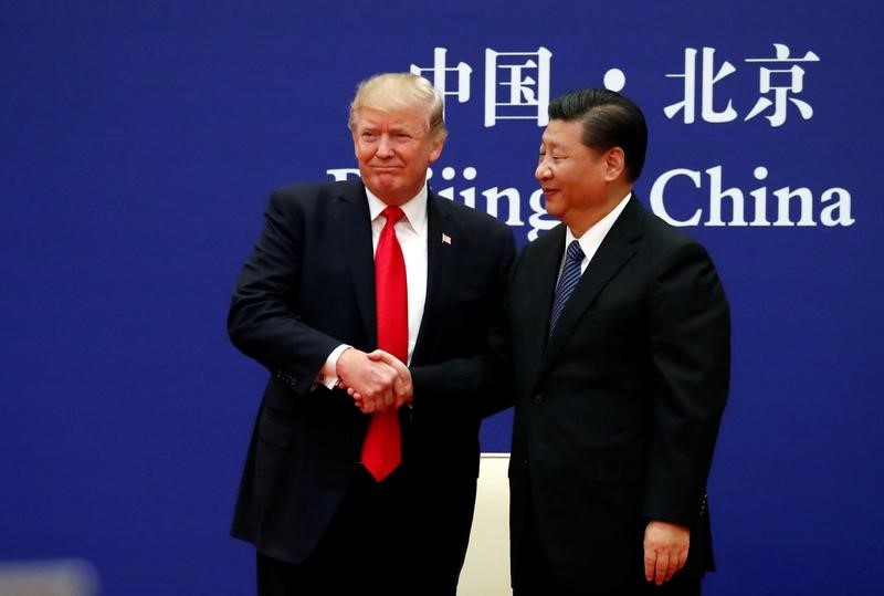 © Reuters. مسؤول أمريكي: هدف اجتماع ترامب وشي بقمة العشرين هو استئناف محادثات التجارة