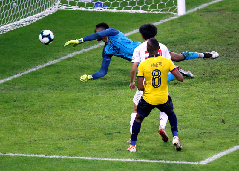 © Reuters. Copa America Brazil 2019 - Group C - Ecuador v Japan