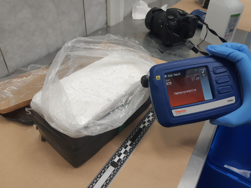 Saisie record de 2,5 tonnes de méthamphétamine aux Pays-Bas