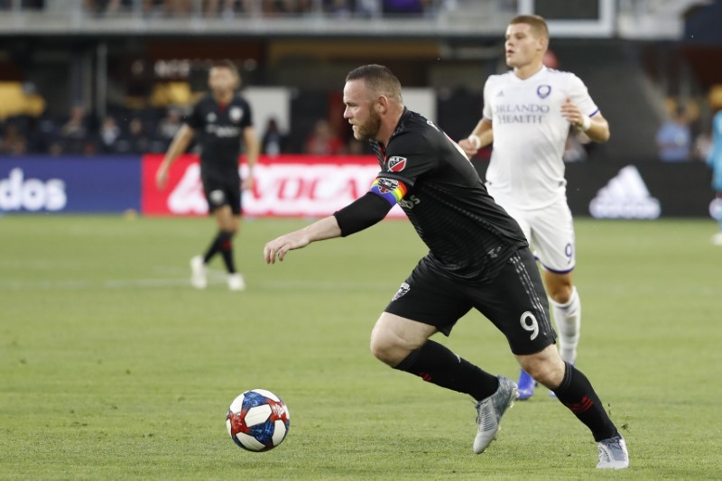 Rooney scores from own half in stunning strike for DC United