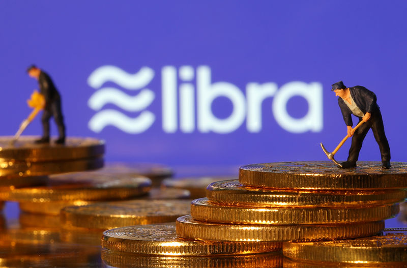 © Reuters. Libra logo in illustration picture