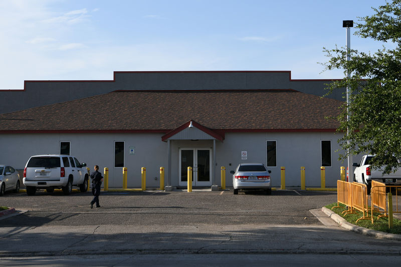 © Reuters. The U.S. Border Patrol Central Processing Center known as "Ursula" is pictured in McAllen